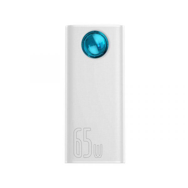 BASEUS AMBLIGHT Powerbank 30000 mAh (PPLG000102) fehér
